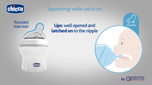Chicco Natural Feeling PP Anti-Colic Feeding Bottle 150ml/ 250ml/ 330ml (Pink/Blue) -1pcs