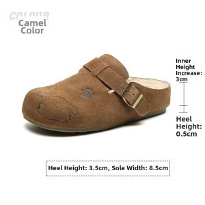 Josiny | Fleece Lined Thick Sole Easy On Soft Bottom Women Clogs