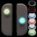 8 cặp mũ phát sáng cho Nintendo Switch 2 NS2 PS4 Xbox ps5 Silicone phím điều khiển Bộ tay cầm nút ngón cái chống trượt điều khiển bọc nút tay cầm. 
