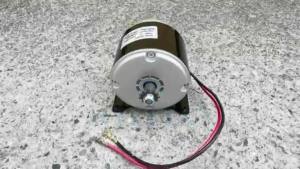 24V Motor 350W Brushed DC Motor 2750RPM Permanent Magnet High Torque Motor for Razor E300 E325 MX350 Go KartChopper Wind Turbine DIY Upgrade Reversible Speed Control Ideal for DIY Enthusiasts & E-Scooter Ri