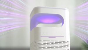 โคมดักยุง มาตรฐานมอก. สีขา กำจัดยุงร้าย ดักยุง เครื่องดักยุง เหมาะสำหรับหญิงตั้งครรภ์และเด็ก