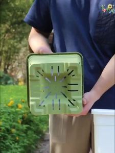 Self Watering Pots For Plant Flower Pots For Plant Flower Pot For Plant Pot Square Resin Flowerpot Wear-Resistant and Durable 花盆