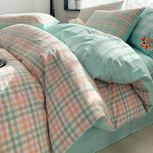 Kiss Dear | Waterwashed Cotton Bedding Set 4 Pieces