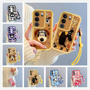 เคสโทรศัพท Vivo V29 V29e V27 V27e V25e V25 5G ราคา 5 ฿ ตูนสามมิติสายคล้องสั้น พร้อมการแก้ปัญหา เคสโทรศัพท์ เลนส์ ป้องกันซิลิโคน นิ่ม 2024