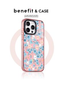 Magnetic Shockproof Colorful Border Phone Case