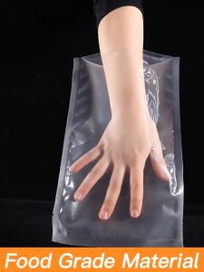🎁 100pcs Vaccum Storage Seal Bag Sealing Bags Food Vacuum Sealer Bags Food Grade Vacuum Sealing Roll Kitchen On Sale