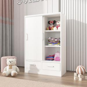Kids Short-People Friendly Sliding Door Wardrobe