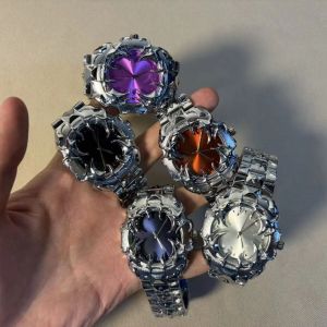 DENVOSI | DENVOSI New Y2K Gothic Claw Shaped Quartz Watch with Detachable and Replaced Dial Fashionable Street Accessory