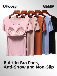 UPcosy | Padded Bra-Free T-Shirt Womens Top