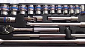 ชุดบล็อก เอนกประสงค์ KINGTONY กล่องเทา [ คิงโทนี่ ] ชุด 4326mr 25 ชิ้น Pcs.