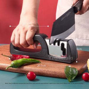 2025 New Diamond Professional Knife Sharpener Quick Multifunctional Kitchen Knife Scissors Sharpening Tool Home Use Tool