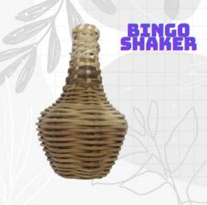 Authentic Bingo Rattan Shaker