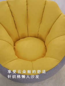 Lazy sofa can sleep can lie in the bedroom small sofa single recliner tatami bean bag sofa chair network red lazy chair