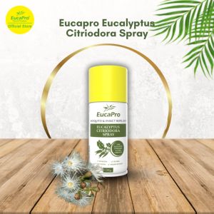 Eucapro Citriodora Spray - Pure Australian Formula for Mosquito Repellent & Antibacterial 100gm