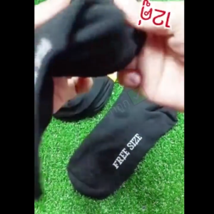 ถุงเท้าทำงาน ถุงเท้าสปอร์ต มีลาย ยกแพค 12 คู่ DSA-15 มีลาย ฟรีไซส์ ผ้านิ่ม