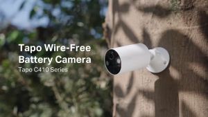 TP-LINK TAPO C410 KIT Solar-Powered Security Camera Kit 2K 3MP Camera System