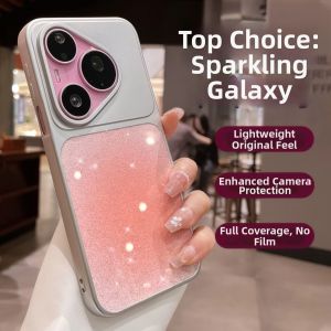 SinQui | Aesthetic Gradient Shimmer Dust Anti-drop Phone Case