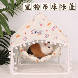 Guinea Pig Hammock Summer Tent House Pygmy Rabbit Totoro Hedgehog Hamster Guinea Pig Shelter Pet All Year Round Sleeping Nest