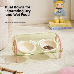 Petone dOrage | Leak Proof Washable Neck Protecting Pet Bowl