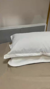 Pillowcase Classic oxford syle hotel linen 100%cotton big size high quality material Plain white