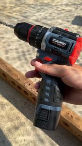 MASARU รุ่น SCDH-120 สว่านไร้สาย สว่านกระแทกไร้สาย 3in1 18V สว่านกระแทกไฟฟ้าไร้สาย เจาะปูน ไม้ เหล็ก มอเตอร์บัสเลส พร้อมดอกสว่านและกล่องอุปกรณ์