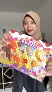Mainan Anak IM-032/BC 8PCS ICE CREAM Mainan Ice Cream Toys Mainan Anak Edukatif Aman Warna Warni