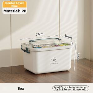 Large Capacity Medicine Storage Box For Home