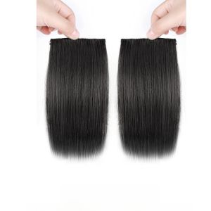 Hair Extension Pieces Real Hair Density Boosting Hairpiece Top Volume Enhancer Side Hair Quantity Increase Hair Extensions