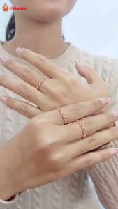 Cincin Emas Mas Asli Model Nova J5 Ismoyo