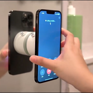 Giá đỡ điện thoại từ tính trên ô tô đế hít chân không lực hút mạnh nhỏ gọn xoay 360 độ