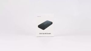 Lemorele 3 IN 1 OUT HDMI Switch 4K HDMI Selector Audio Extractor Box with IR Remote HDR HDCP2.3 for Xbox PS4 PC TV Plug and Play
