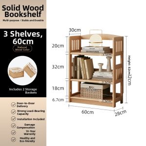 DONGMU | Solid Wood Multi-purpose Shelf for Hall Corridor Entryway Living Room