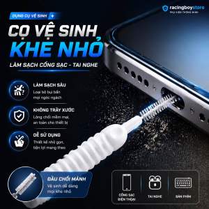 10 Cây Bàn Chải Mini Vệ Sinh Loa Điện ThoạiTai NgheVật Dụng Cá Nhân