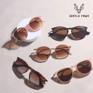 Gentle Fawn Kacamata Sunglasses Polarized Oval Series Fashion Wanita Bahan TR90 Dan Metal Kuat Kokoh Anti Silau Matahari Fashion Terkini