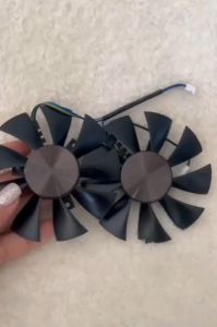 (พร้อมส่ง) พัดลมการ์ดจอ Zotac GTX1060 1070mini ( 1คู่ 85 mm 4 pin ) (GA91S2H)