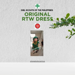 ORIGINAL GIRS SCOUT OF THE PHILIPPINES RTW DRESS GIRL SCOUT OF THE PHILIPPINES