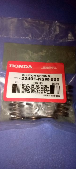 Honda genuine clutch spring tmx 125 | Lazada PH