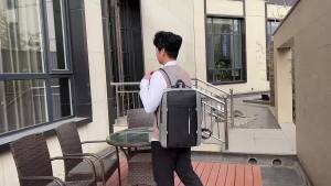 Waterproof Oxford Fabric Business Laptop Backpack for Men 15.6 Inch USB Charging High Capacity School Backpack