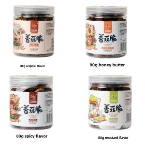 Cangjiangyuan Mushroom Crisp Yunnan Specialty Is Dried Mushrooms Snack Mushroom Slices Jiangying Food Buy 5 Get 1 Free Scenic Spot Same Style