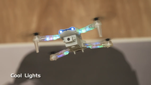 E88/E99 Drone with Screen Remote for Night Flight 360° LED Light Show 4K Real-Time Camera GPS Auto Hover COD Available