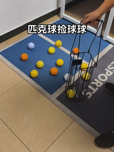 Pickleball Tennis Ball Hopper Set Pickleball Tennis Ball Basket Holder For Outdoor Pickleball Balls Perfect Court Equipment for Beginner