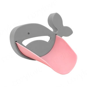 Cute Whale Faucet Extender for Kids | Splash-Proof Water Tap Extender for Bathroom & Kitchen 5 Color Options