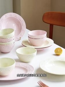 SIYUE | Bộ Bát Súp Gạo Sứ Tráng Men Dưới