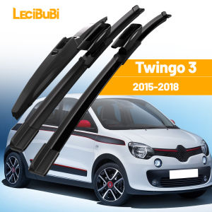 For Renault Twingo 3 2015-2018 1set Front & Rear Windshield Wiper Blades Windscreen Wipers 2016 2017 Accessories