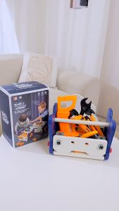 40-piece set Toolbox Kit Educational Toys Boys Tool Set Simulation Plastic Repair Tools Christmas Gift