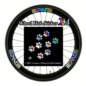 14-Piece ENVE Bicycle Wheel Hub Sticker MTB Mountain Bikes Cycling Road Bike Rim Vinyl Reflective Waterproof Decal Accessories