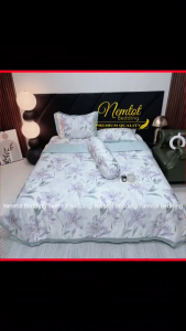 🕎LYOCELL 120S🕎 Bộ Chăn Ga Gối Lyocel 120S Cao Cấp Nằm Thoáng Mát Chần Bông Lông Vũ _ Nemtot Bedding