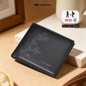 VOCOAL Fashion Short Wallet Anti Theft Brush Retro Wallet Business Wallet Soft PU Wallet Multi-Card Position Wallets Travel Purses Zipper Coin Pouch ID Credit Cards Holders RFID