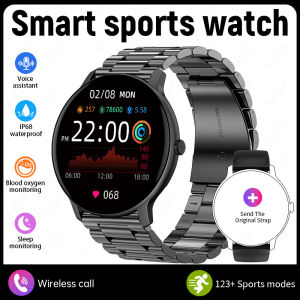 LIGE | LIGE New Women Smart Watch Bluetooth Calling 1.26-inch Full Touch Screen Mens Sports Smart Watch Womens Holiday Birthday Gift
