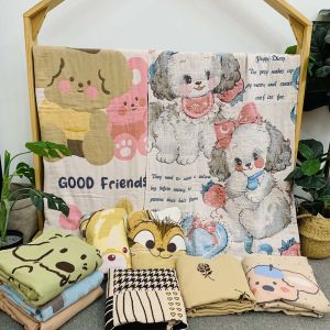 Khăn Tắm Vải Cotton Nguyên Chất Thấm Hút Nhanh Khô Dùng Tại Nhà Cho Cả Nam Và Nữ Họa Tiết Hoạt Hình Cho Trẻ Em Khăn Tắm Lớn Cho Người Lớn